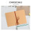 2Stk Kraftpapier Hardcover 36 Seiten Scrapbook 9