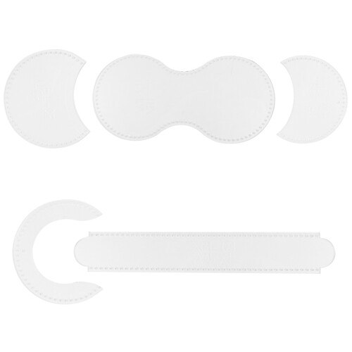 5 Stuks Vrouwen Tassen Portemonnees Wit 1
