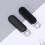 Zipper Slider Retainers Gevormde Sliders Zwart 20 Set 5