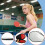 Table Tennis Paddle Bag Hard Racket Box Reusable Protective Organizer Portable Storage Silver 2