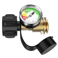 Propane Gauge For Tank Metal LP Pressure Meter RV Grill Cylinder Gauge Tank Level Indicator For Barbecue Camping
