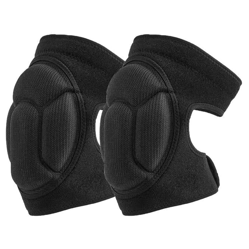 Knee Pads Anti-Collision Sponge, Elastic, 1 Pair, Unisex For Volleyball, Basketball, Tennis, Running, Mtb, Yoga 9393856316830