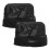 2Pcs Black Stretch Elastic Wig Caps Adjustable Weaving Net for Wigs 1