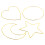 4Stk Dreamcatcher Reifen Metallringe Sternform Basteldraht Makramee 1