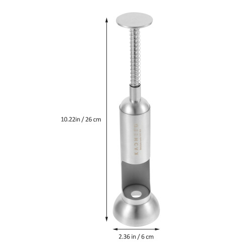 1St Roter Dattelkernentferner Fruchtkernentferner Silber 2