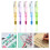 5Pcs Reusable Calligraphy Brush Pens with Nylon Tip Assorted Colors 6