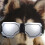 Dog Goggles PC Windbescherming Auto 1 Set 3