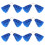 12 Metallic Cheerleader Pompons Handmatige Dansaccessoires 1