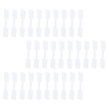 300 Ronde Witte Halsketting Stickers