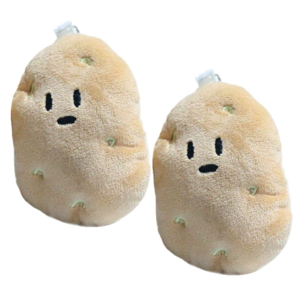 10 Geklede Aardappel Sleutelhanger Hangertje Decoratie-image