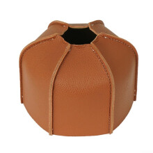 Cylindrical Gas Tank Protective Case PU Leather Protective Cover Lightweight 230g Tank Gear Protection For Adventures