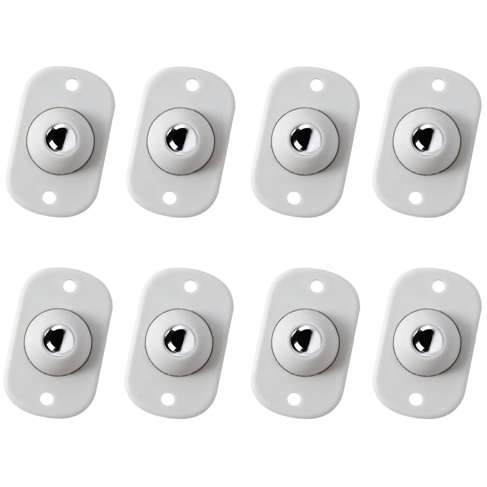 Wheels For Kitchen Appliances 8-Piece Self-Adhesive Swivel Castor Wheels 360 Degree Mini Caster For Small Appliances 9016109388421