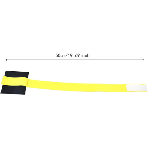 Softball Circle Pitcher Belt Adjustable Nylon Leg Wrapping Strap Portable Breathable Practice Aid 1
