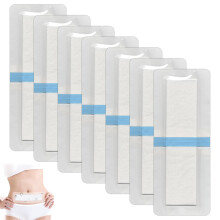 Waterproof Dressings for Wounds 10x25 cm 10 Pack, Cotton Absorbent Pad, Clear Adhesive Bandage for Swimming and Shower