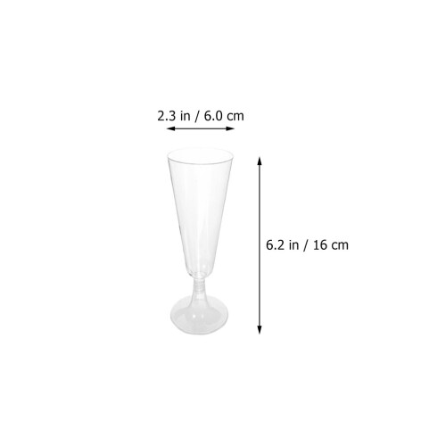 40Stk Cocktail Sekt Kelchgläser 150Ml Unzerbrechlich 1