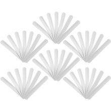 60Pcs White Slap Bands PVC Graffiti Snap Bracelets for Kindergarten