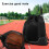 Basketball Gym Bag Foldable Sackpack Drawstring Backpack With Double-Side Mesh Pockets Unisex Soccer Bag 5
