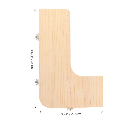 Hamster Toys For Hamsters Light Yellow Wood 1pack 1