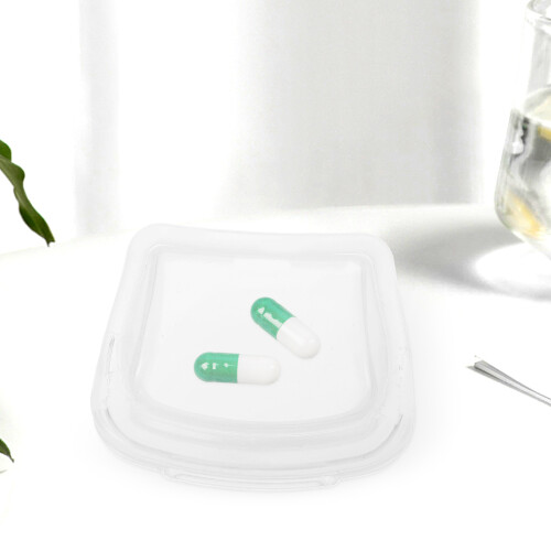 Medikamententasche Transparent 50ml Wiederverwendbar 2