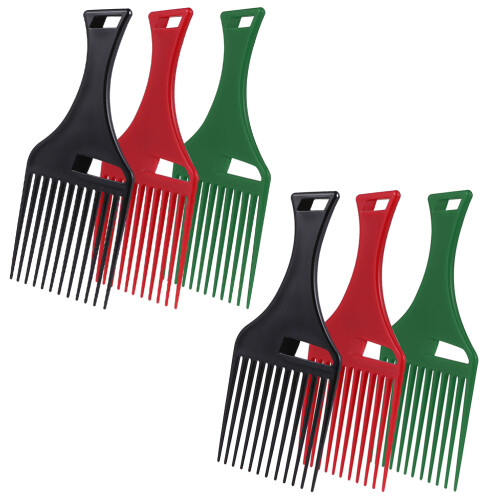 6Stk Afro Für Lockiges Haar