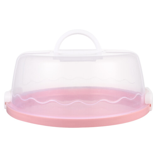 1St 10 Zoll Handheld Cake Box Transparente Kuchenbox Plattenabdeckung 2