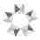 5 Snowboard-Einstiegs-Matte 1,20x1,20x1,00 Cm Silber 7