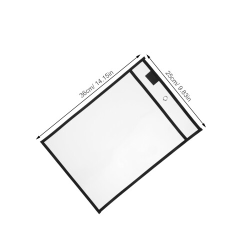 20 Herbruikbare Whiteboard Pocket Sleeves Transparante Plastic 1