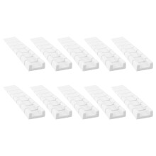 20 Stuks Geleiders Voor Nivelleren Abs Wit Meubelaccessoires