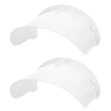 2 Zonneafdekking 29,00x20,50x15,70 Cm Wit