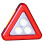 Car Led Light Sign Warning Triangle Reflective Triangle For Driveway Safety Orange 1