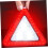 Car Led Light Sign Warning Triangle Reflective Triangle For Driveway Safety Orange 5