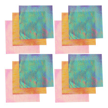 12 Kleurrijk Glitterpapier Handwerk Voor Kleuterschool