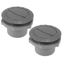 Raindrops 2 Stuks Ventilatorverwarmer Bumper Steekbevestiging Rv
