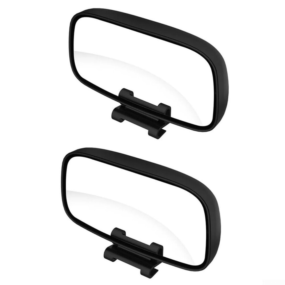 Auxiliary Blind Spot Mirrors 2-Pack For Cars And Trucks, Universal Fit, Convex Wide-Angle Lens, Improves Side Visibility 9393856317783