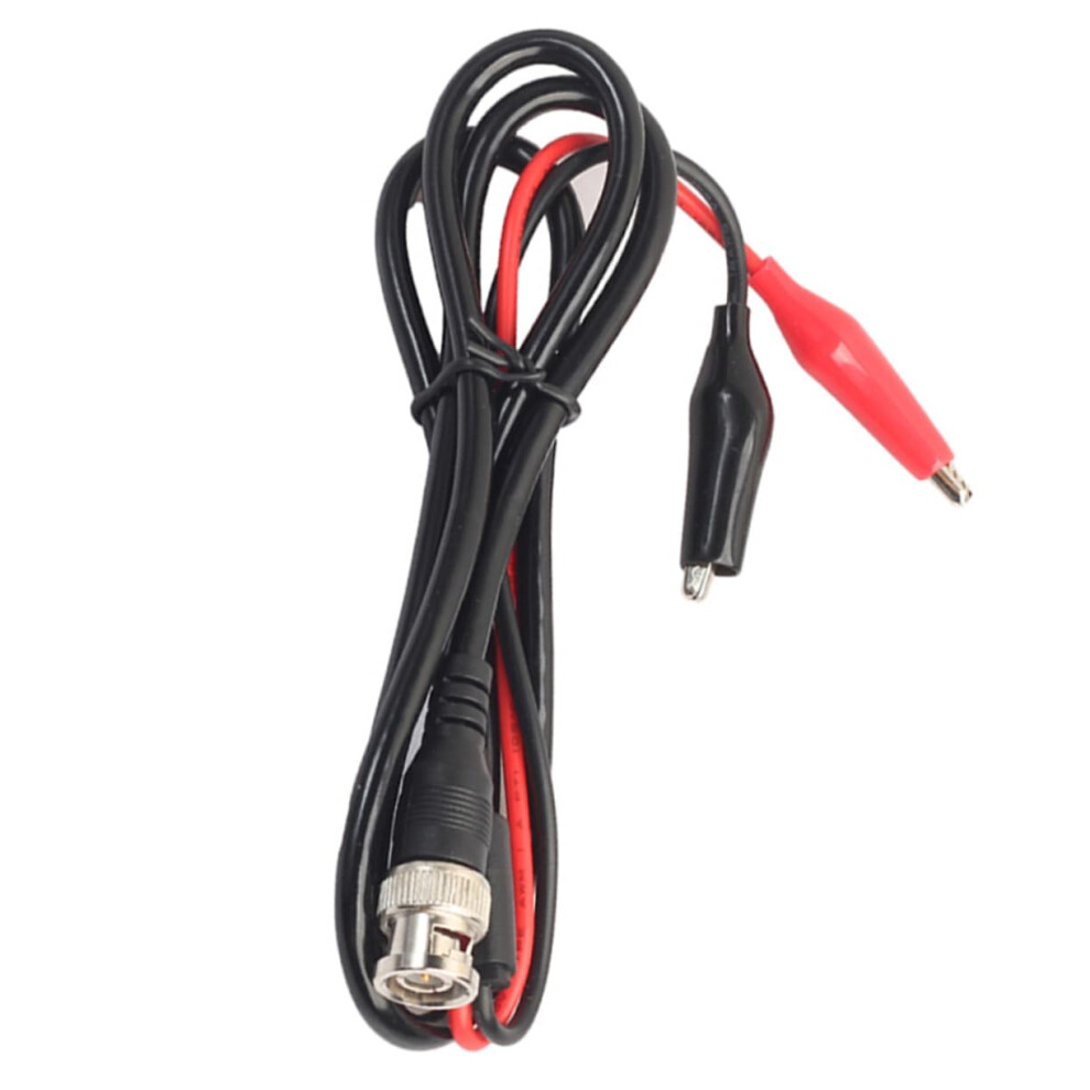 Alligator Clip Test Lead With Dual Crocodile Clamps On One End For Standard Ends Voltage 9393856318179