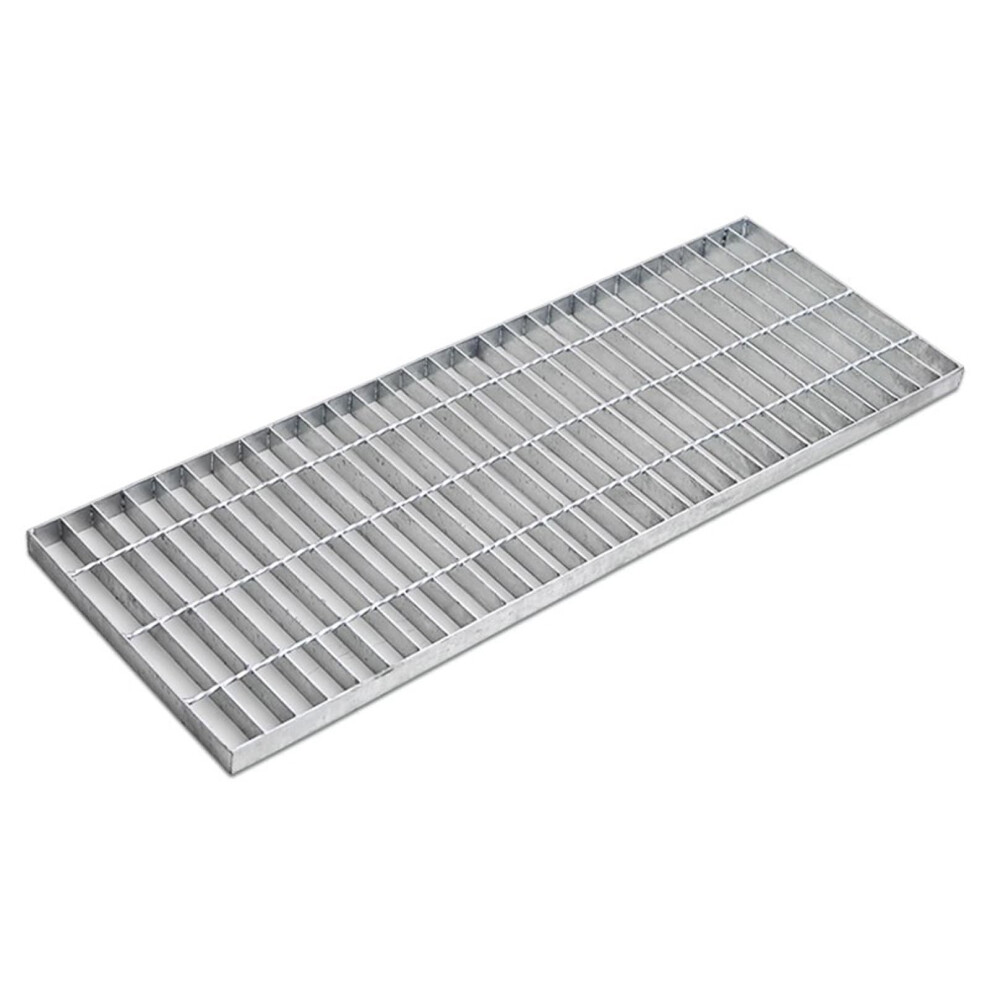Sewer Grate Galvanized Steel Channel Drainage Grate 50Cmx20cmx2cm Outdoor Linear Drainage Cover 9016109389312