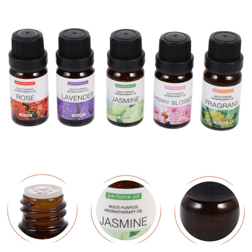 5Stk Premium Duftöle Für Diffusoren, Zum Gießen, Ätherische Öle 2