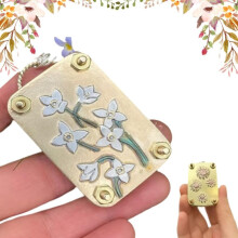 Micro Flower Press Miniature Flower Press Kit Metal Flower Press For Dried Flowers Crafts Microwave Flower Press Bluet