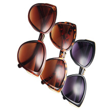 3Stk. Kunststoff Katzenaugen Sonnenbrille Für Damen