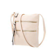 Damen Schultertasche Umhängetasche Crossbody Sling Tote Bag Beige