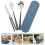 1 Set Tragbares Reisebesteck Mit Etui Aus 10