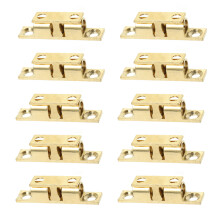 30 Perlenverschluss Messing Kupfer Schublade