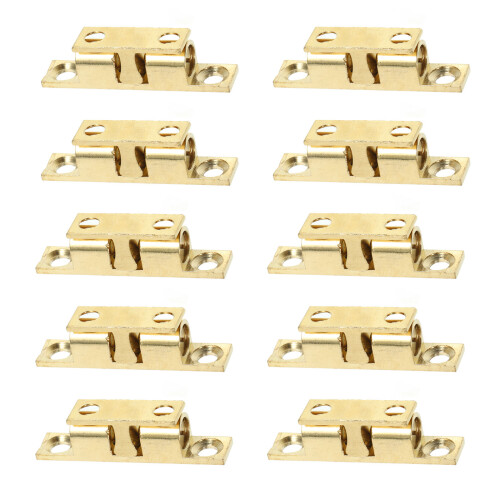 30 Perlenverschluss Messing Kupfer Schublade