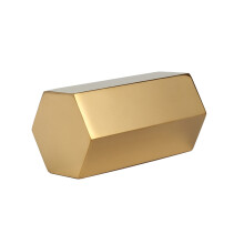 Creative Sechseckiger Stiftehalter Aus Metall Für Schule Gold