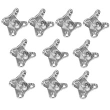 10 Sets Meubelhoekverbindingen Zinklegering