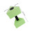 Dumbbells Training Water Dumbbell EVA 2 Lichtgroen 2