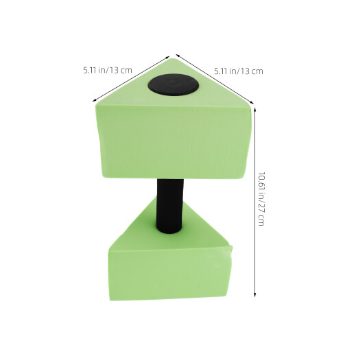 Dumbbells Training Water Dumbbell EVA 2 Lichtgroen 2