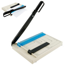 Guillotine Paper Cutter Up To 12 Sheets 12 Inch A4 Manual Scrapbooking Trimmer With Safety Guard And Blade Lock