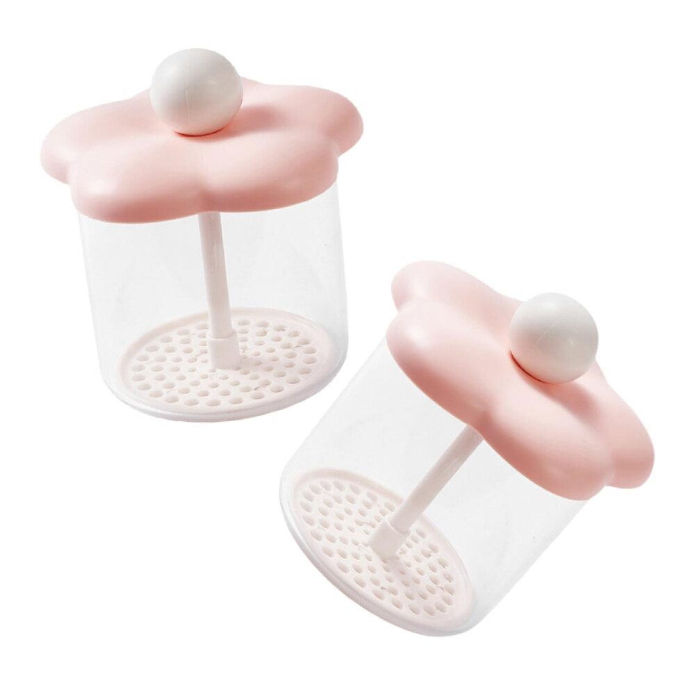Shampoo Foam Maker Bottle 2-Pack Plastic Foaming Dispenser For Hand Soap And Mousse
