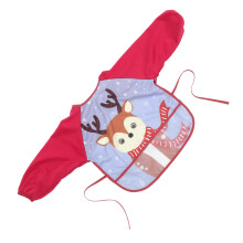 Baby Bib Full Coverage Long Sleeve Waterproof Smock For Toddler Mealtime And Art Activities